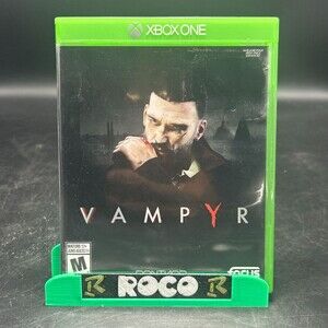 Vampyr XB1 (Microsoft Xbox One, 2018) Dontnod Focus Action RPG No Manual